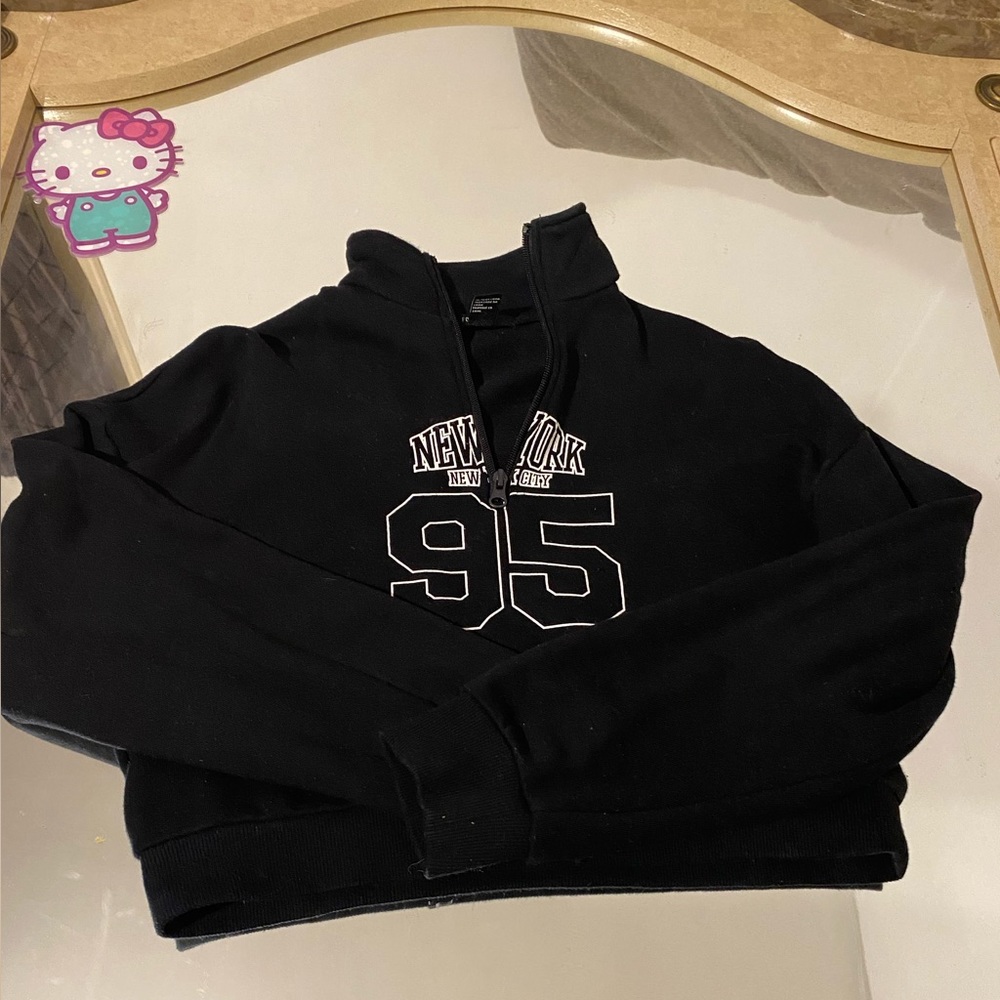 Cropped Fleece Zip up